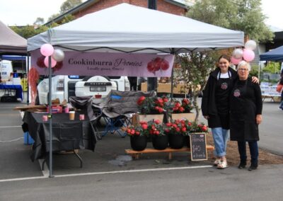 Cookinburra Peonies Stall